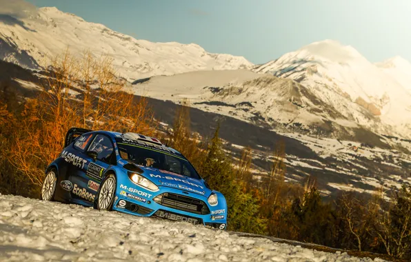 Picture Ford, WRC, Rally, Fiesta, Monte Carlo