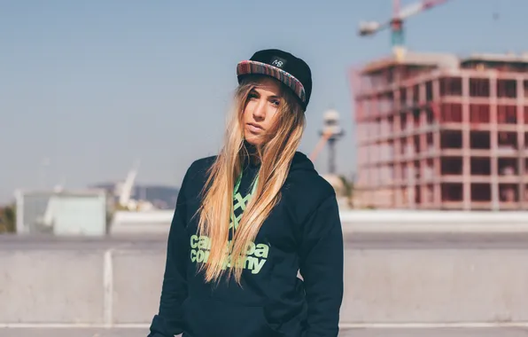 Face, style, hair, cap