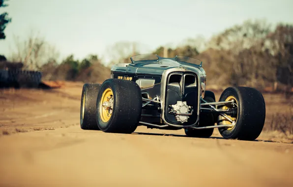 Ford, Race, American, Hot rod, Speedway, '32, FULLER MOTO, Jet-hot