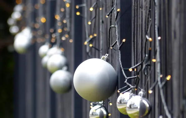 Holiday, toys, garland