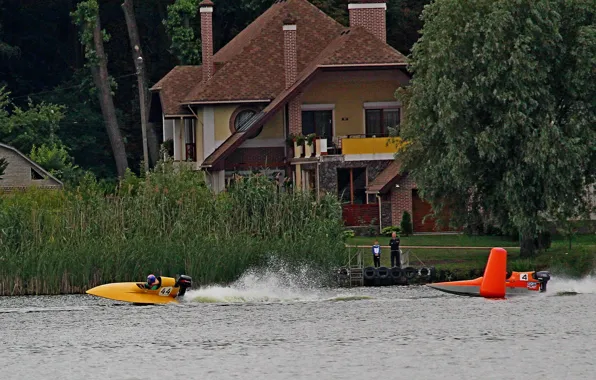Speed, boats, race