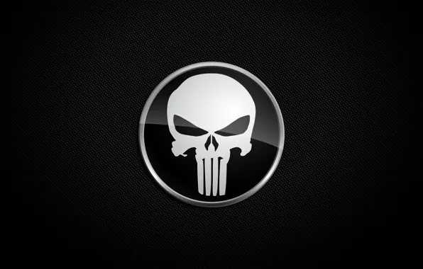 Picture background, skull, Punisher
