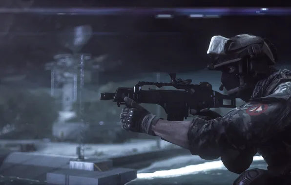 Weapons, army, soldiers, equipment