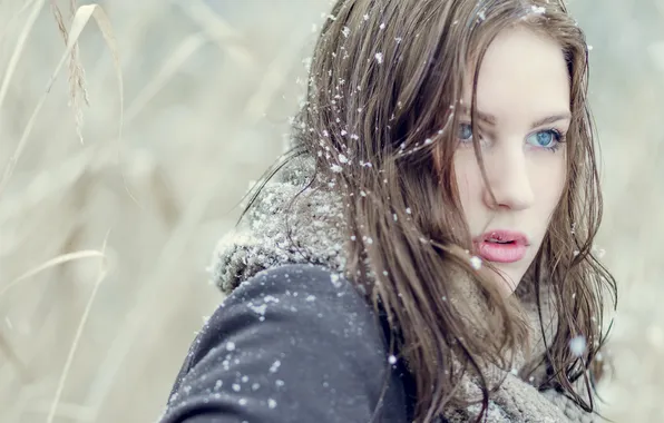 Look, girl, portrait