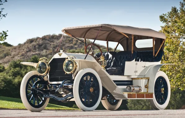 The sky, retro, the front, 1911, 4-passenger, Model 50, Simplex, Tourabout