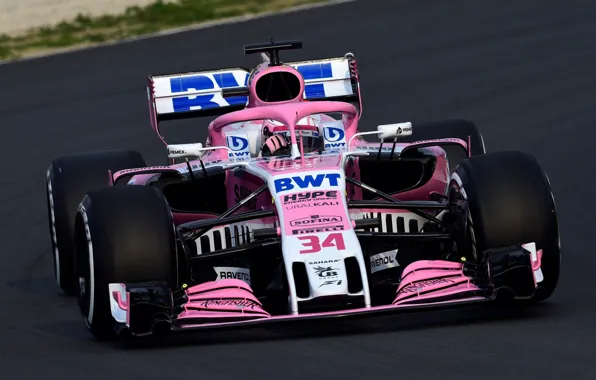 Bollid, 2018, Motorsport, Force India F1