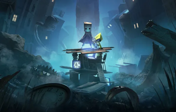 The game, horror, Sixth, mono, Bandai Namco Games, Little Nightmares 2