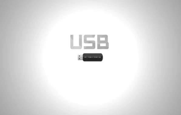 Picture background, minimalism, usb, USB flash drive, flesh drive