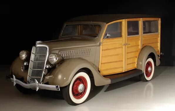 Auto, retro, Ford, 1935, V8, Deluxe Station Wagon