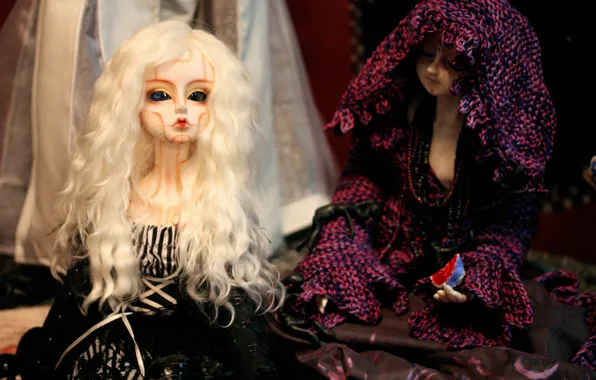 Doll, doll, blonde, doll, BJD