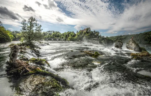 Bridge, river, stream