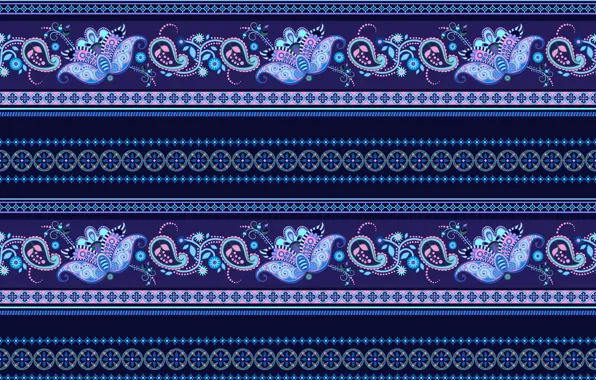Picture blue, strip, pattern, ornament