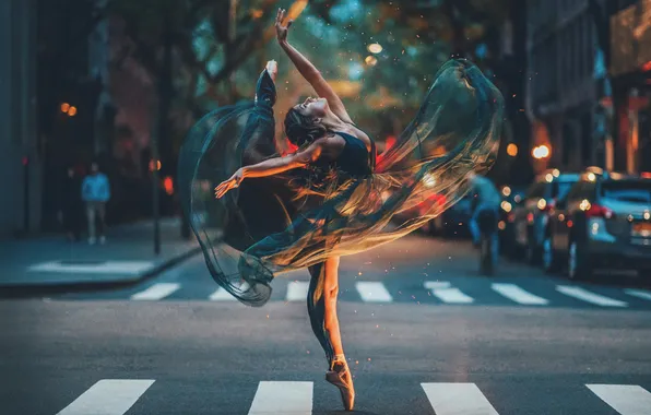 USA, New York, ROAD, DRESS, The CITY, POSE, NEW YORK, The EVENING