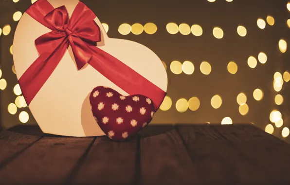 Light, love, lights, tape, holiday, box, gift, red