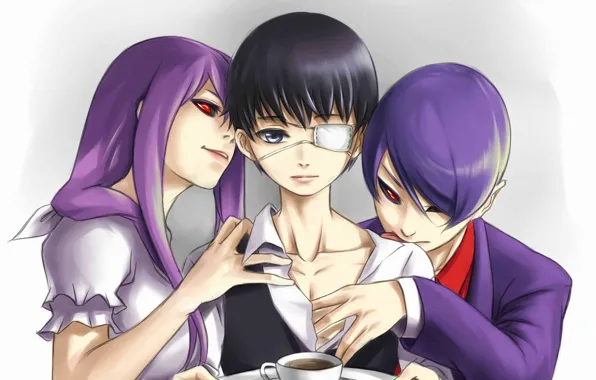 Girl, guys, The Kaneko Ken, Tokyo Ghoul: Reborn, Tokyo Ghoul RE, Rize
