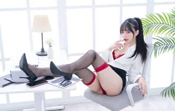 Look, girl, Asian