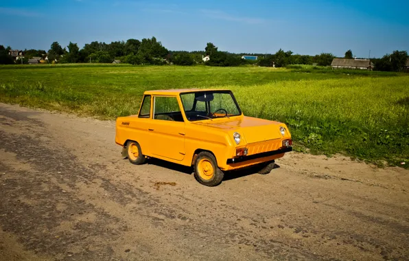 USSR, retro, microcar, Serpukhov, Helen Keller, SMZ