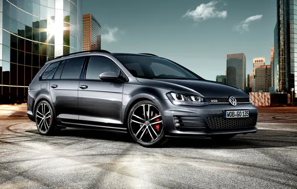 Picture Volkswagen, Golf, Golf, Volkswagen, GTD, 2015, Variant