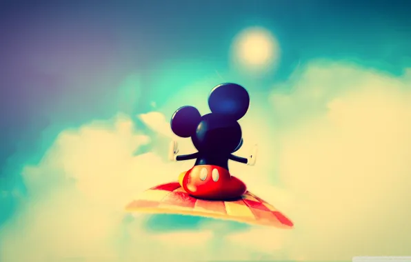 Picture flight, Mickey mouse, cute mickey mouse, red pants