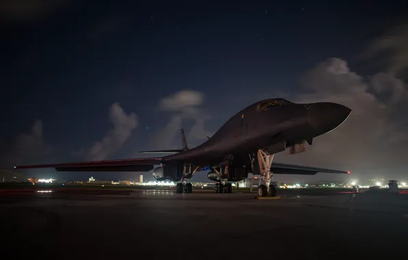 Picture Lancer, B-1B, Rockwell, strategic bomber