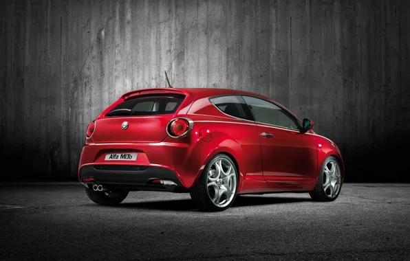 Wallpaper car, Alfa Romeo, girl, rear view, 2023, Alfa Romeo 33 ...