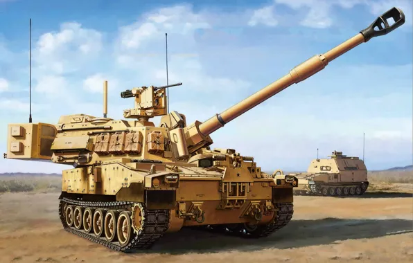 USA, Paladin, US Army, M109, NATO-I TAKE, M109A7