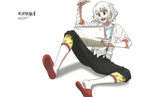 Cuts, crazy, scars, braces, Tokyo Ghoul, Tokyo Ghoul, Suzuya Juuzou