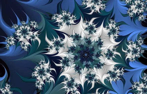 Picture flower, pattern, pointed