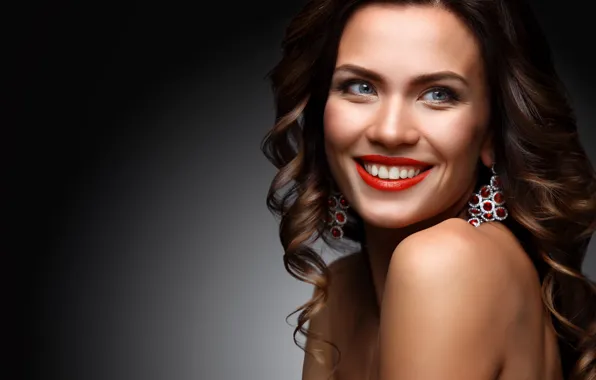 Picture hairstyle, woman, brunette, girl, OPOLJA, look, smile