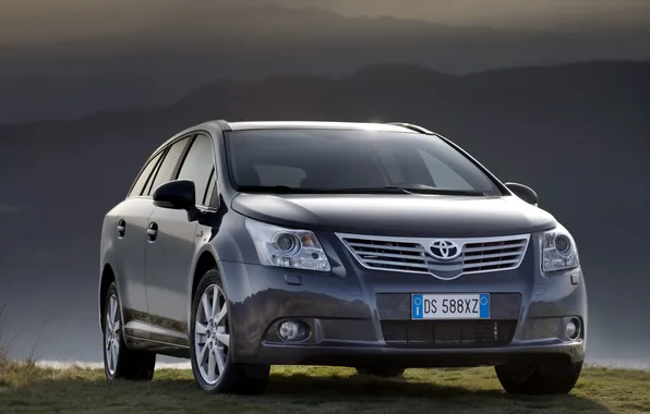 Machine, auto, toyota, 2009, Toyota, wagon, universal, avensis