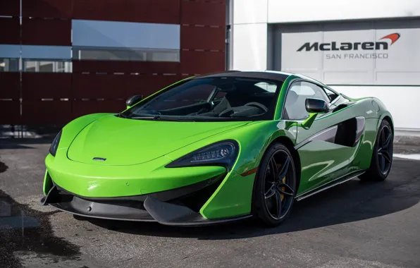 Picture Green, San Francisco, Mclaren, 570s