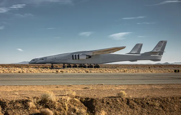 Picture The rise, Chassis, Run, Stratolaunch, Stratolaunch Model 351, Stratolaunch Systems, The aircraft carrier