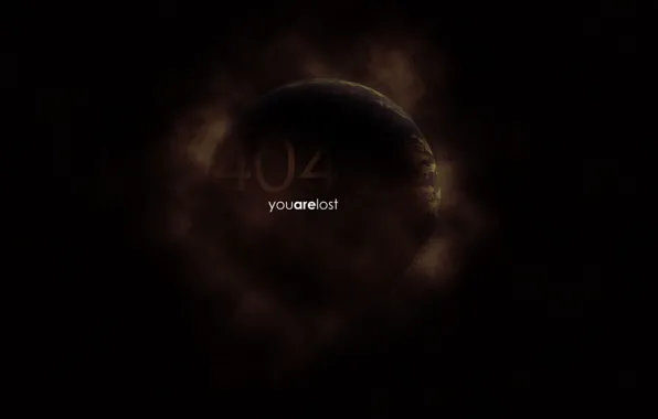 Space, 404, nebula, Earth, youarelost
