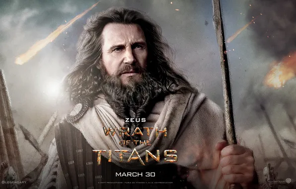 The film, man, Zeus, Wrath Of The Titans
