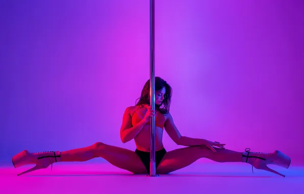Sexy, pose, model, body, panties, makeup, figure, brunette