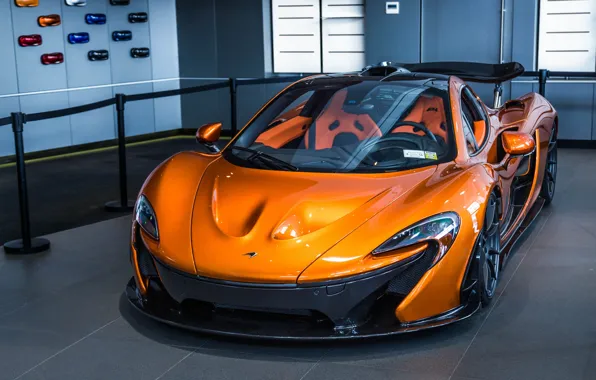 Orange, McLaren, supercar, front, beautiful, sports, MSO