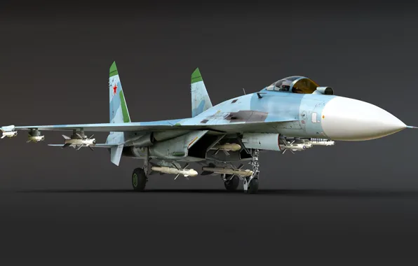 USSR, Su-27, Multi-role fighter, Pavel Osipovich Sukhoi