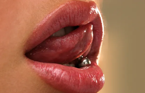 Language, lips, licked