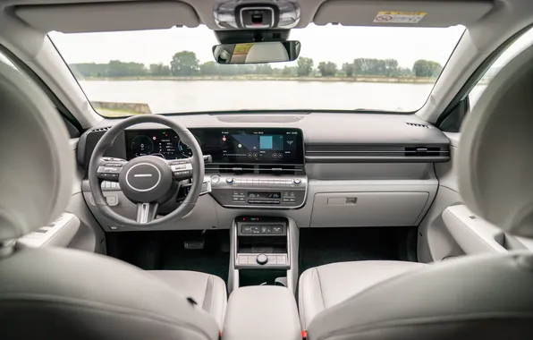 Auto, style, interior, the wheel, Hyundai, salon, Hyundai Kona, New 2024 Hyundai Kona