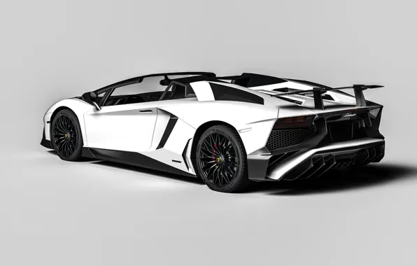 Auto, Lamborghini, White, Machine, Render, Design, Supercar, Aventador