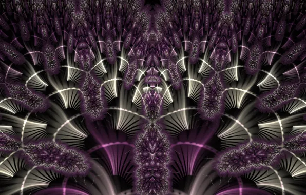 Picture purple, pattern, color, fractal