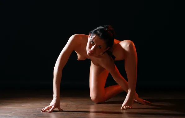 Erotic, girl, Wallpaper, gymnastics