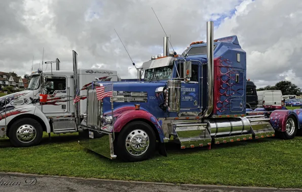 Trucks, HDR, Kenworth