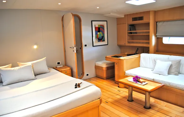 Design, style, interior, yacht, Suite, cabin