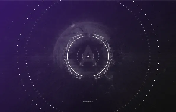 Space, light, planet, logo, geometry, polygon, lowpoly