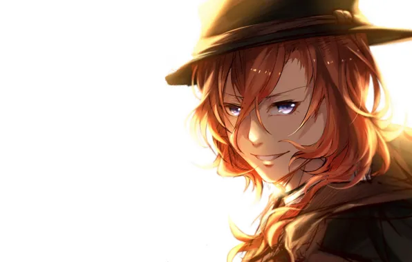 Hat, guy, Bungou Stray Dogs, Nakahara Chuuya