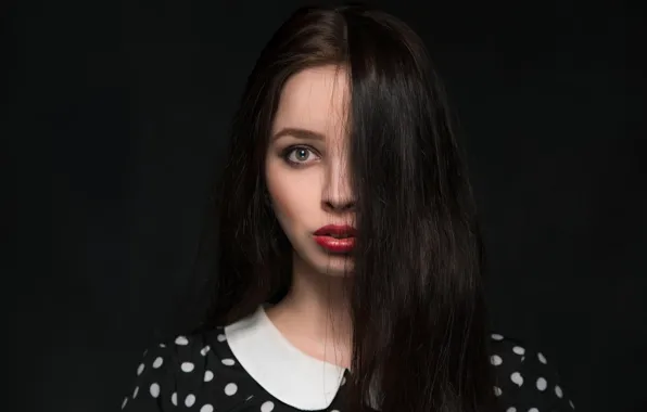 Look, girl, face, background, model, clothing, portrait, surprise