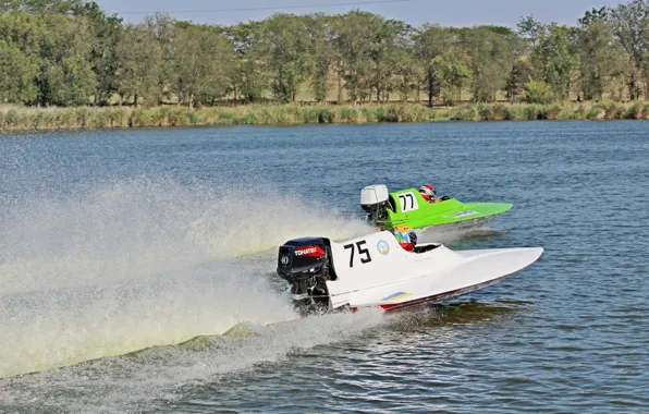 Speed, boats, race