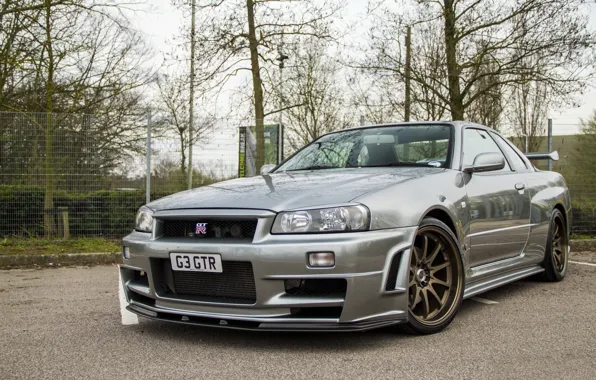 Picture nissan, skyline, gtr, parking