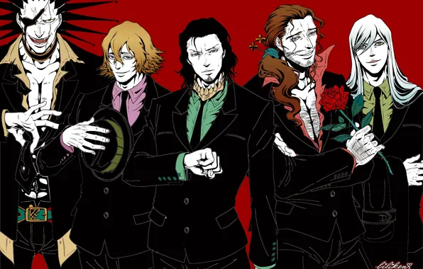 Anime, art, Bleach, Bleach, men